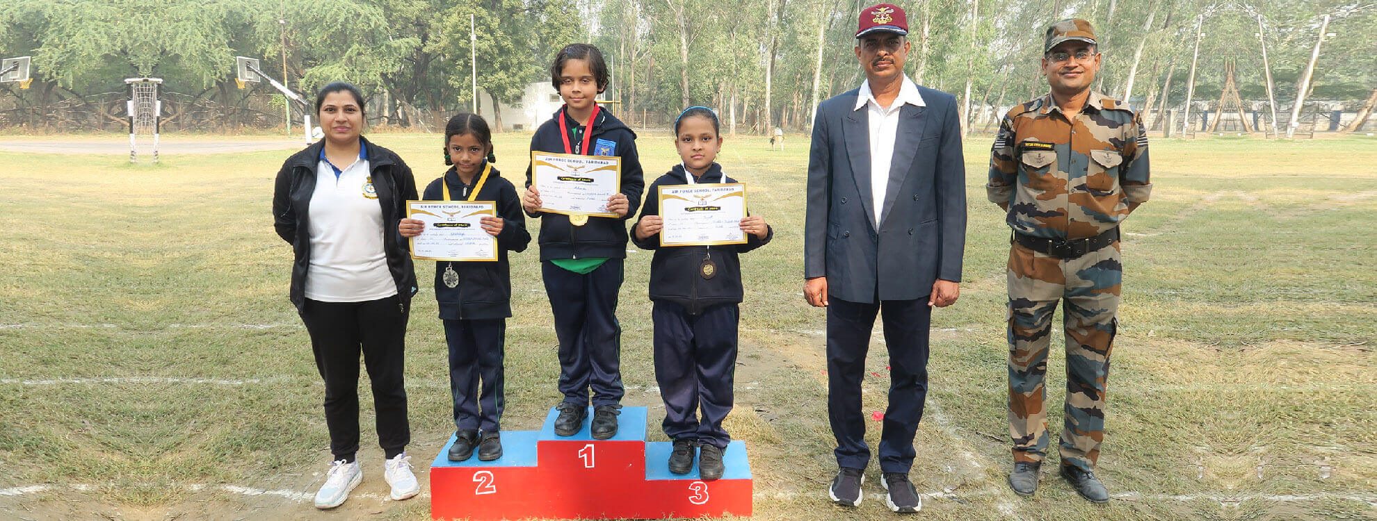 PRIZE DISTRIBUTION OF ANNUAL SPORTS MEET
